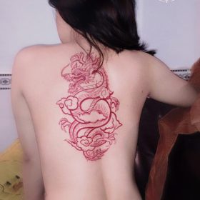 Hình Xăm Phong Thủy Nữ mệnh Hỏa