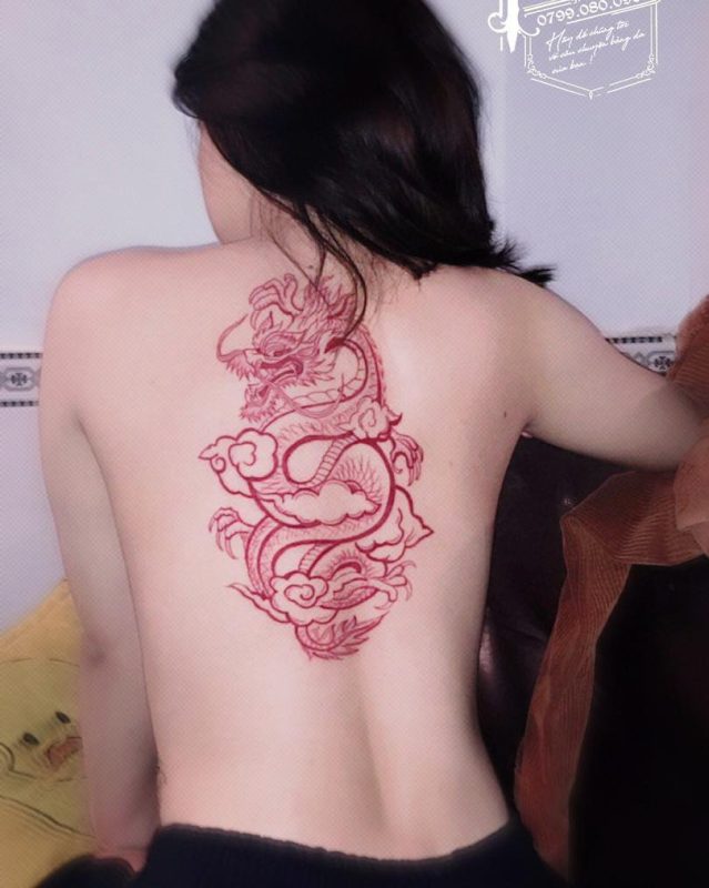 Hình Xăm Phong Thủy Nữ mệnh Hỏa