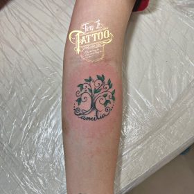 Hình Xăm Phong Thủy Nam Mệnh Thổ tại tùng lê tattoo