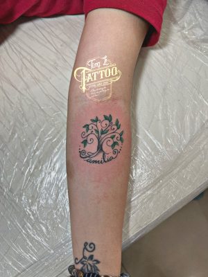 Hình Xăm Phong Thủy Nam Mệnh Thổ tại tùng lê tattoo