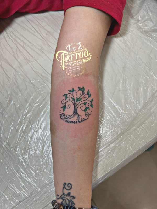 Hình Xăm Phong Thủy Nam Mệnh Thổ tại tùng lê tattoo