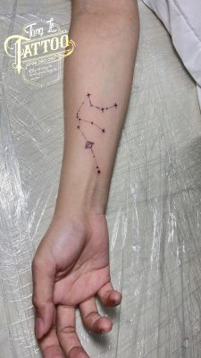 a hand with a tattoo on the arm