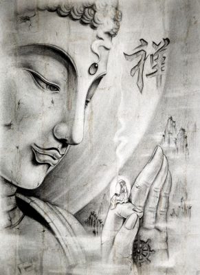 Nghĩa hình xăm Phật và Thần Linh