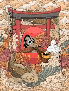 Khám Phá Ý Nghĩa Hình Xăm Daruma Nhật Cổ: Sự Bền Bỉ Và Hy Vọng 12 ý nghĩa hình xăm daruma tungletattoo.com